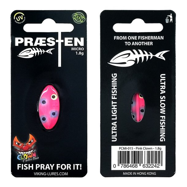 Prsten Micro 1,8g - Clown Collection Pink Clown