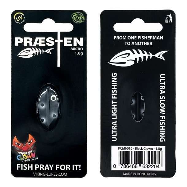 Prsten Micro 1,8g - Clown Collection Black Clown
