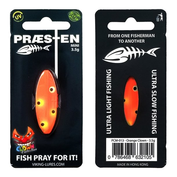 Præsten Mini Trout Magnet  GrusaBlinker special edition