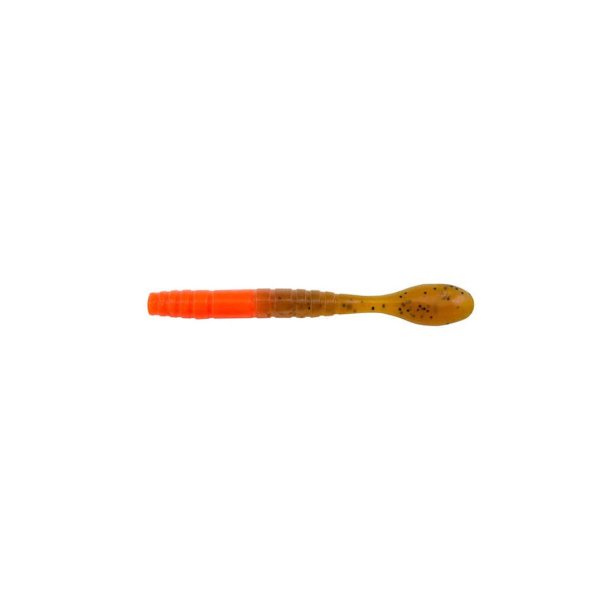 Berkley PowerBait Jig Worm 8cm Pumpkinseed/Fluor. Orange
