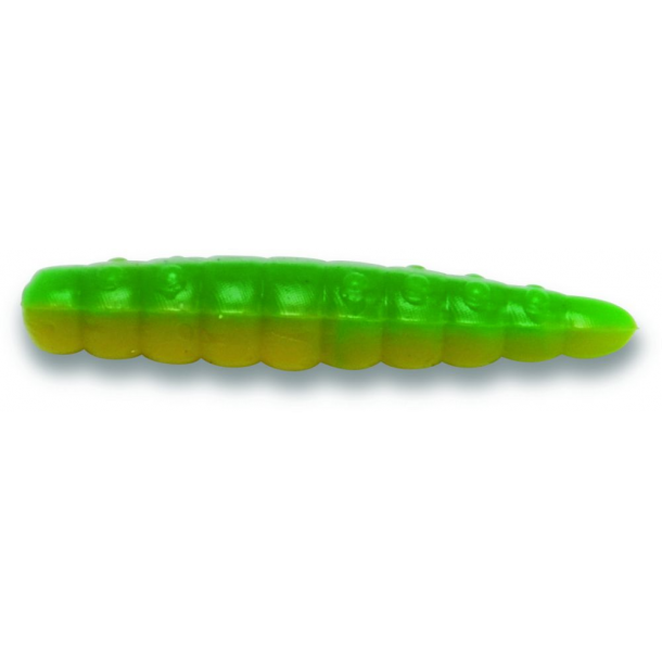 Quantum Magic Trout B-Maggot Yellow Green