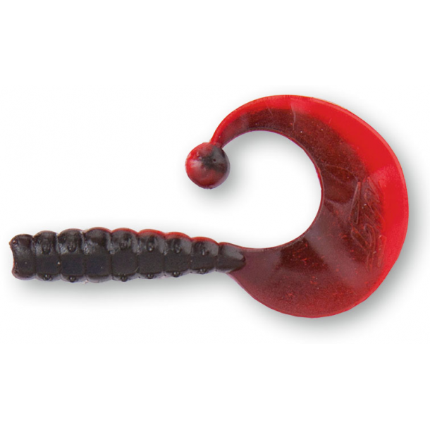 Magic Trout BIG Curly B-Bobbles 1,1g 4,2cm Black Red