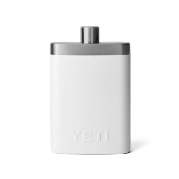 Yeti Rambler Flask lommelrke White