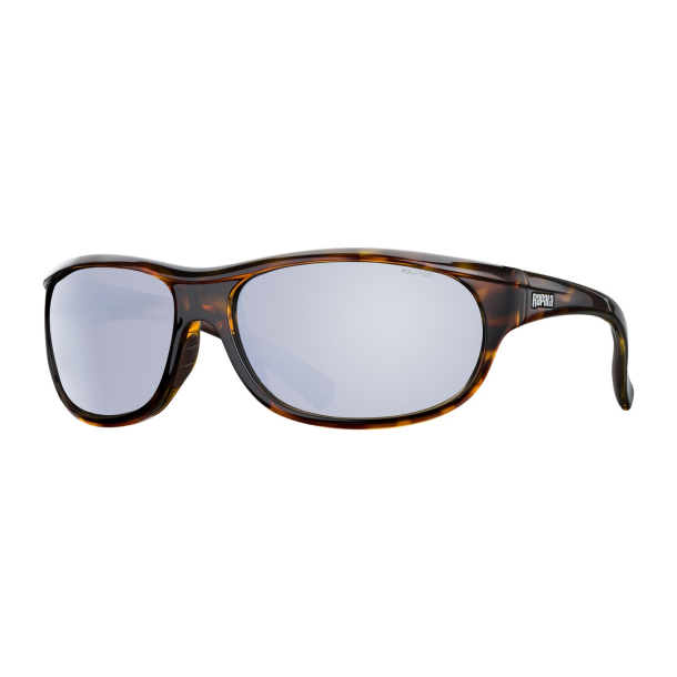 Rapala Precision Luzia Brown Havana Amber Silver Mirror Polaroid Solbrille