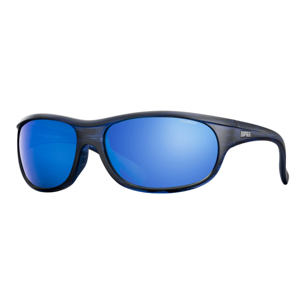Rapala Precision Luzia Matte Blue Stripped Grey Blue Mirror Polaroid Solbrille