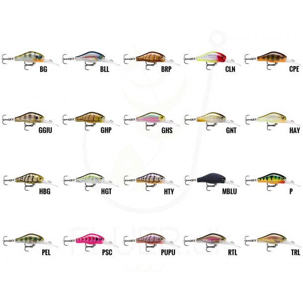 Rapala Shadow Rap Fat Jack 4cm 4g