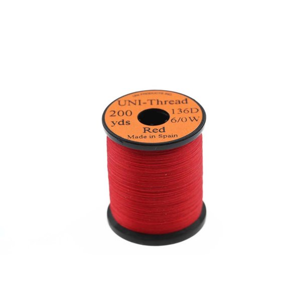 UNI Thread 8/0 200 yds Red