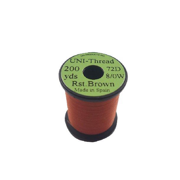 UNI Thread 6/0 200 yds. Rusty Brown