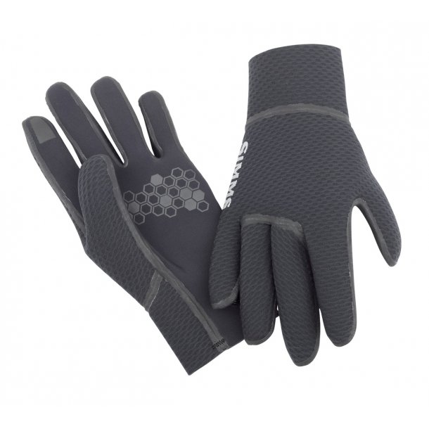 SIMMS Kispiox Glove Black Neopren Handsker