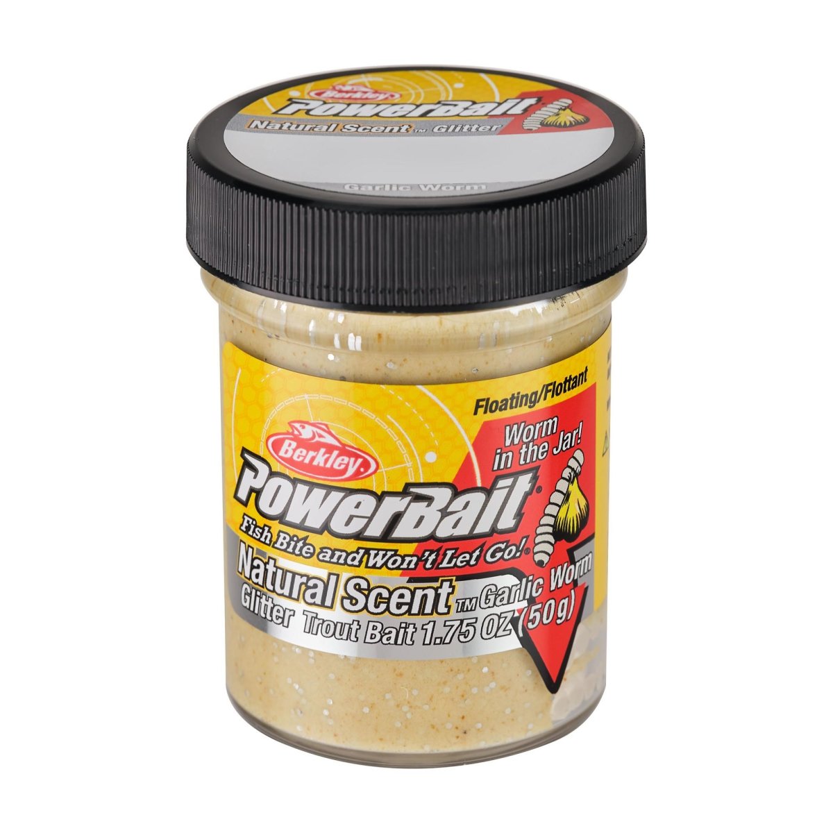 PowerBait Natural Scent Garlic Worm Tequila N´Salt PowerBait Fluer.dk