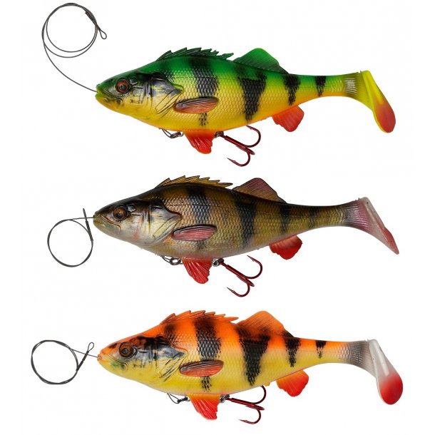 Savage Gear 4D Perch Shad Line Thru 20cm 100g