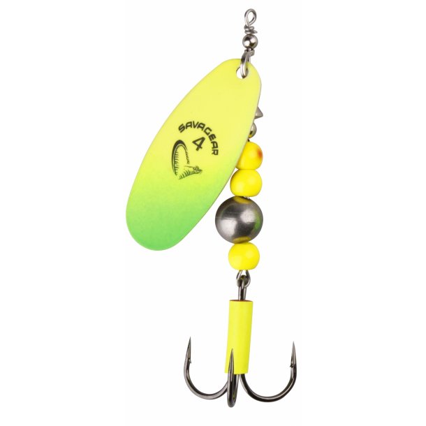 Savage Gear Caviar Spinner #2 6g Fluo Yellow/Chartreuse