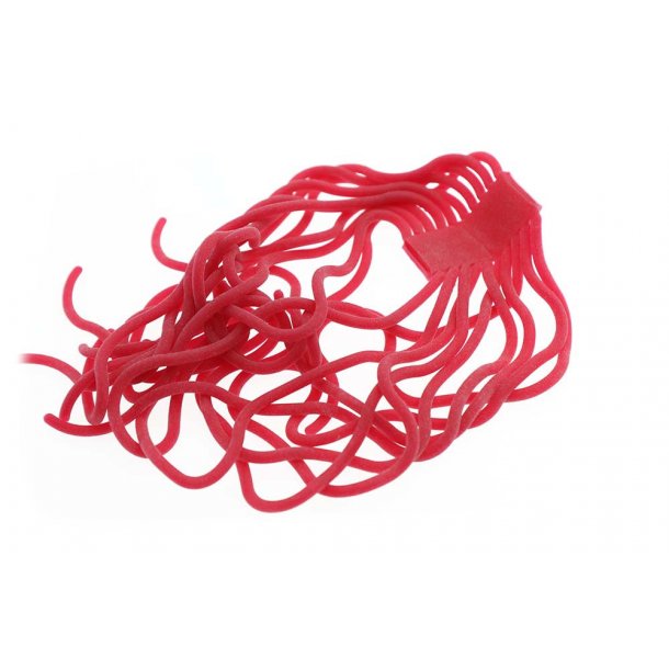 TheFlyCo Sili Squirmy Wormy Blood Red