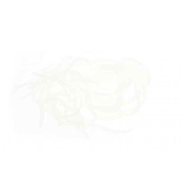 TheFlyCo Sili Squirmy Wormy Clear Frost