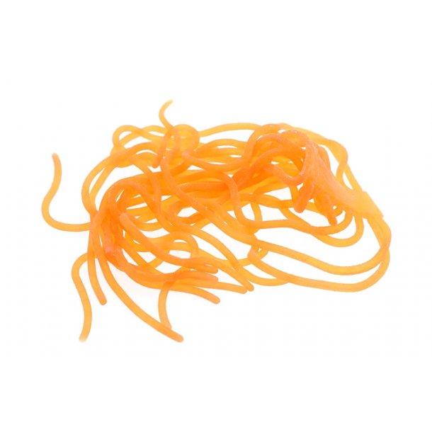 TheFlyCo Sili Squirmy Wormy Fl.Orange