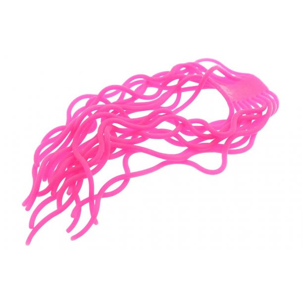 TheFlyCo Sili Squirmy Wormy Hot Pink