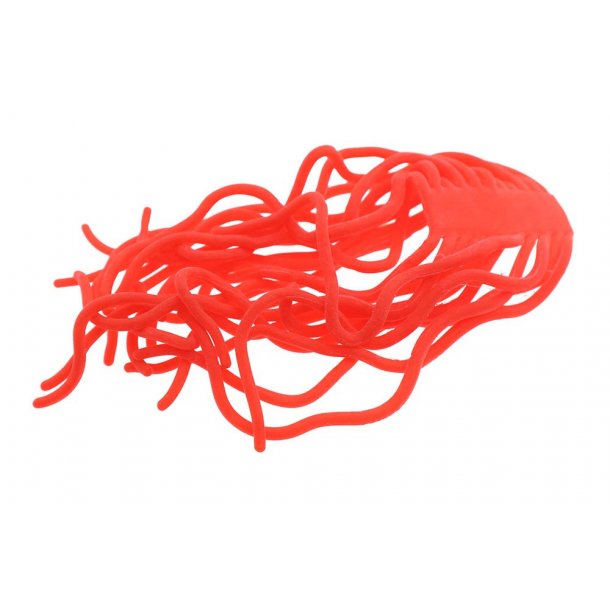 TheFlyCo Sili Squirmy Wormy Red