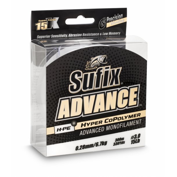 Sufix Advance Clear Nylonline BULK