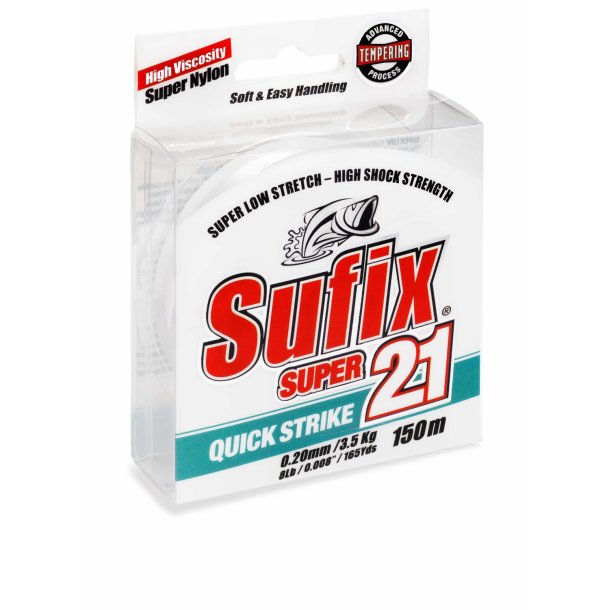 Sufix Super 21 Quick Strike 1 lb nylonline BULK