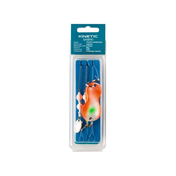 Kinetic Sabiki Classic Plaice Leader 60g Sunset