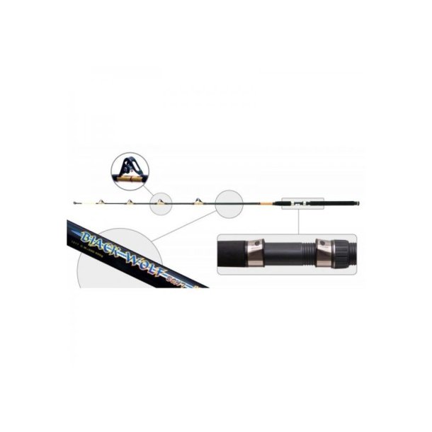 Surfmaster Black Wolf Boat 1,80m 300-500g 