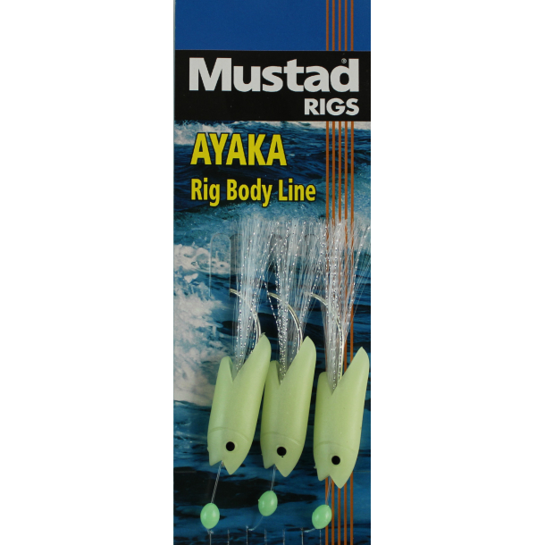 Mustad Hokkai Temptere Rig Glow