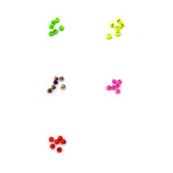 TFC Tungsten Bead Head 4mm 6 stk