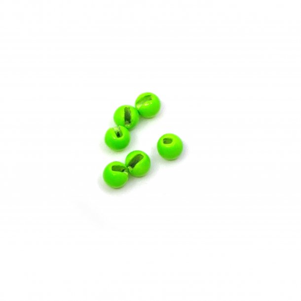TFC Tungsten Bead Head 4mm 6 stk Fluo Grn