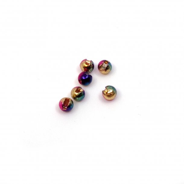 TFC Tungsten Bead Head 4mm 6 stk Fluo Multi