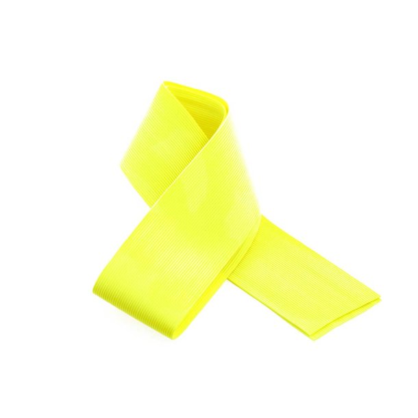 TheFlyCo Round Rubber Medium Neon Yellow
