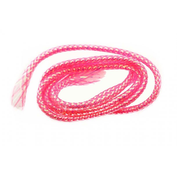 TheFlyCo Mylar Tubing Small Hot Pink