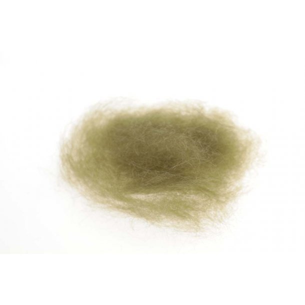 TheFlyCo STF Dubbing (Synthetic Tansluscent Fiber). Gray Olive