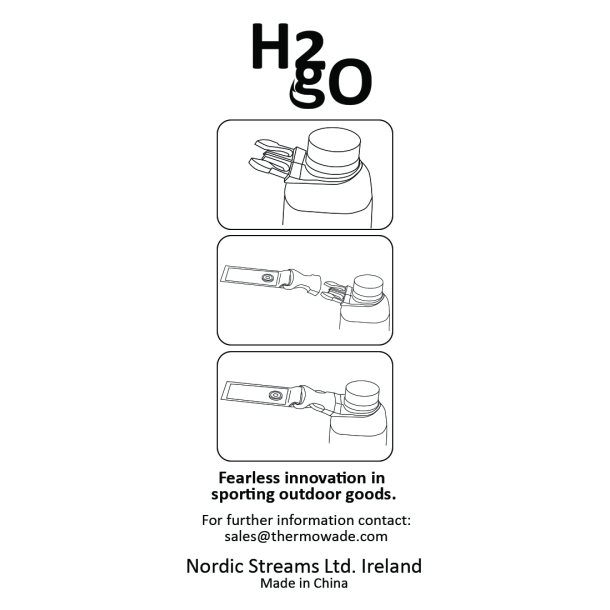 H2Go flaskeholder