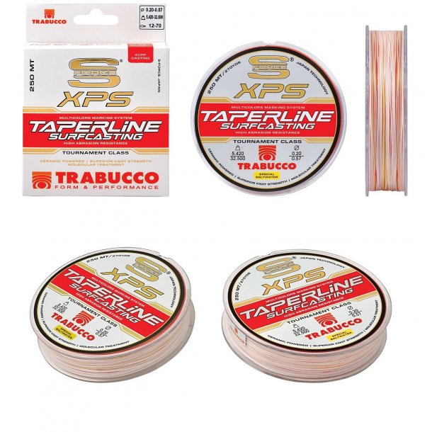 Trabucco TaperLine XPS SurfCast Line 250m 
