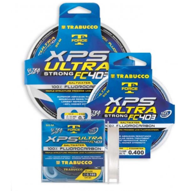 Trabucco XPS Ultra Strong FC 403 Saltwater Fluorocarbon 50m