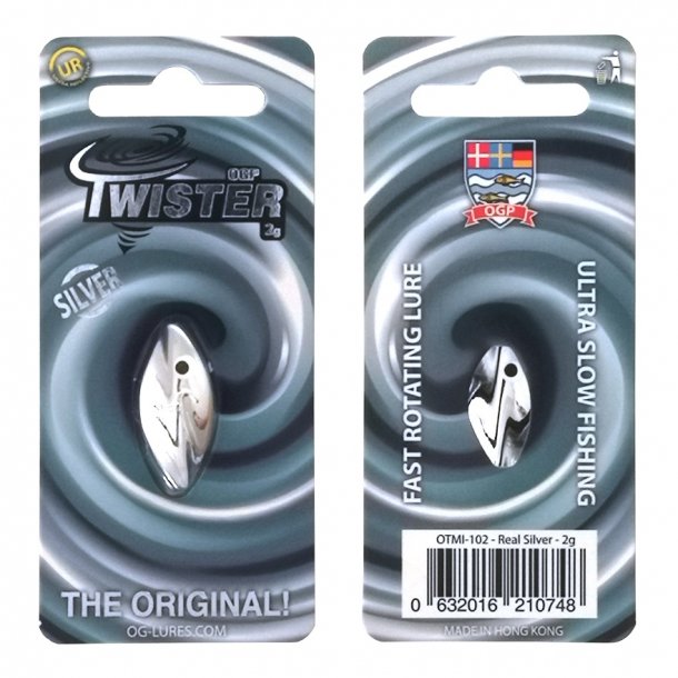 OGP Twister 2g Gennemlber. Real Silver