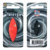 Black Orange Splat