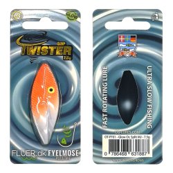 OGP Twister 7,5g FLUER.DK CUSTOM FARVER