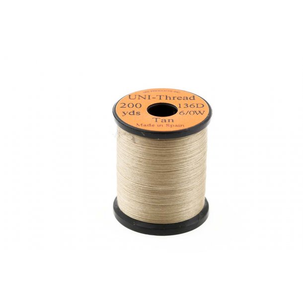 UNI Thread 8/0 200 yds Tan