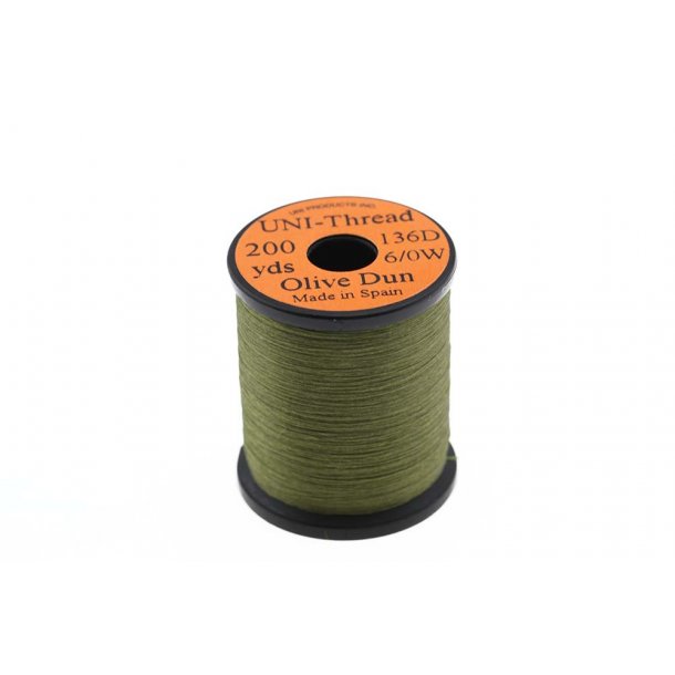 UNI Thread 6/0 200 yds. Olive