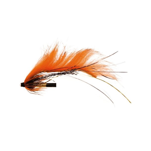 Unique Flies Jetstream Zonker Dirty Orange Tiger Rrflue
