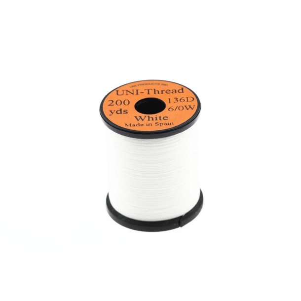 UNI Thread 8/0 200 yds White