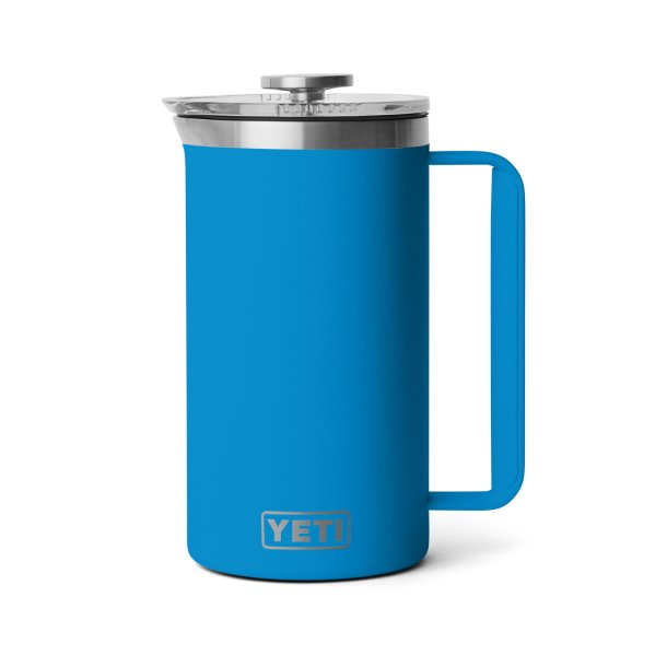 YETI French Press 34 OZ (1L) Big Wave Blue Stempelkande