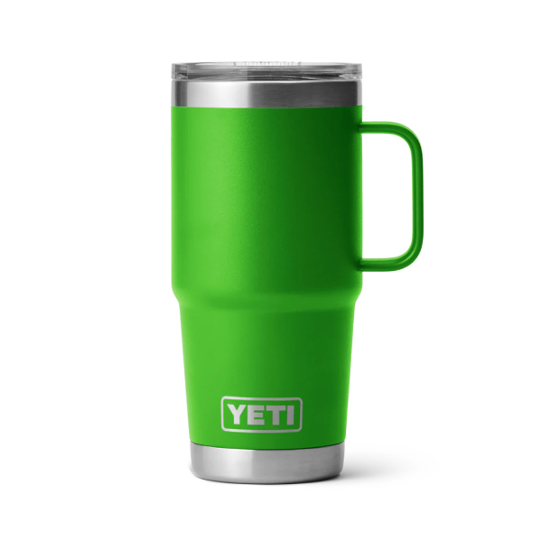 YETI Rambler 20 OZ Travel Mug Canopy Green, 591ml Krus