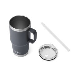 YETI Rambler Straw Mug 739ml Charcoal