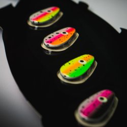 OGP Bulldog Inline Fluer.dk Trout Collection 6g, 4 stk.