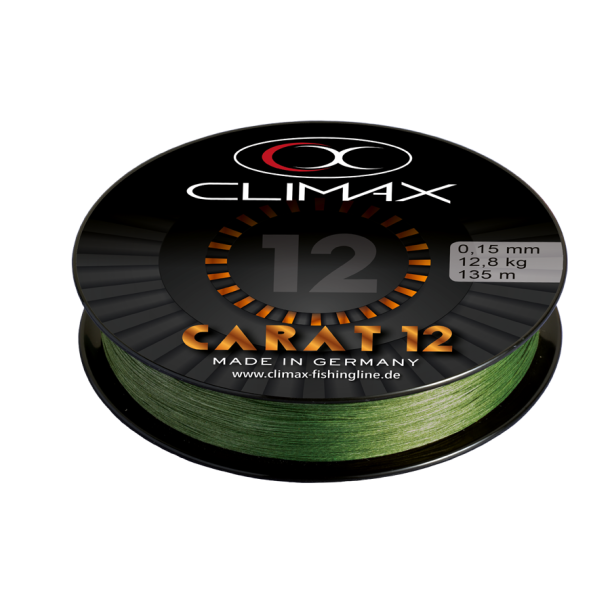 Climax CARAT12 Fletline 12 trds 135m Dunkel Moss Green