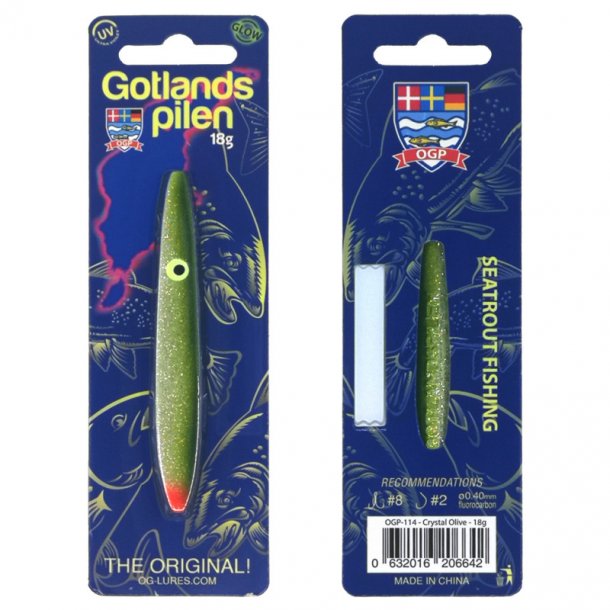 OGP Gotlandspilen 25g Crystal Olive