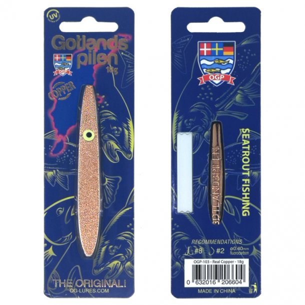 OGP Gotlandspilen 25g Real Copper