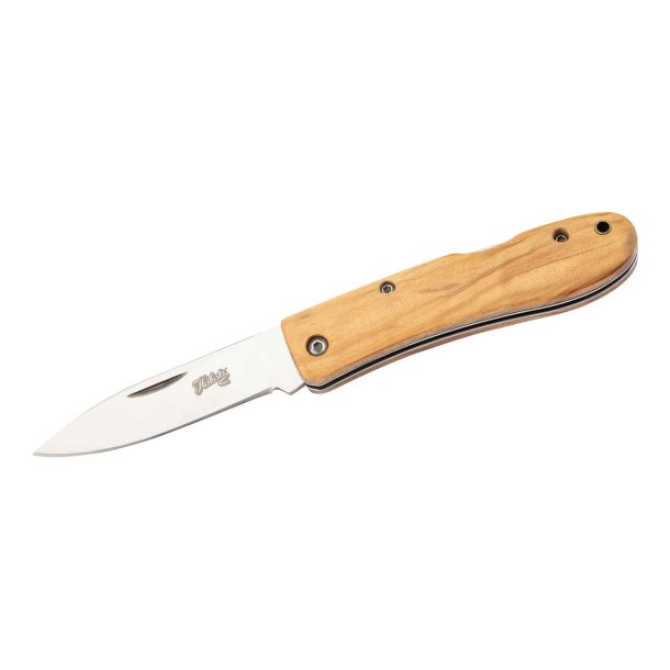 Herbertz Selektion Foldekniv Oliventr, Lommekniv